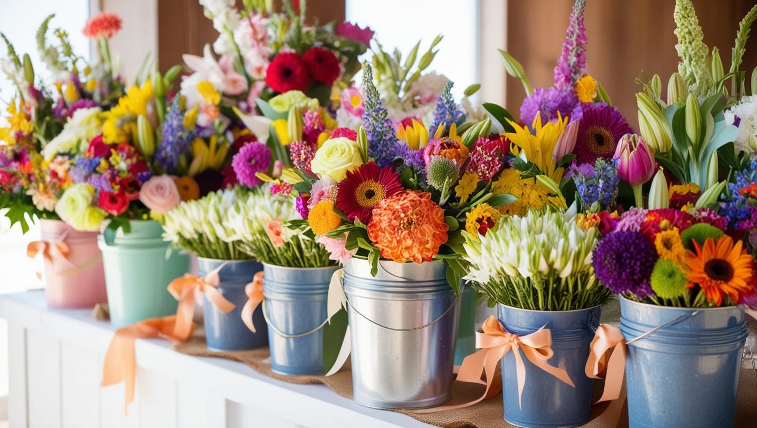 Event Flower Bouquet Bar